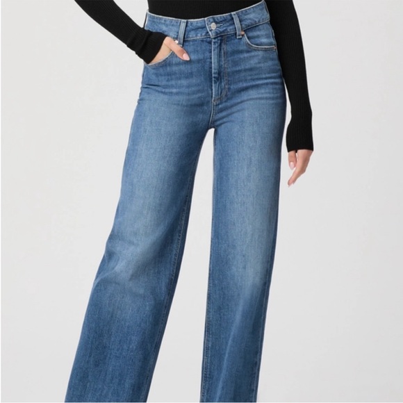 PAIGE Sasha Wide Leg Jean - Picture 2 of 7